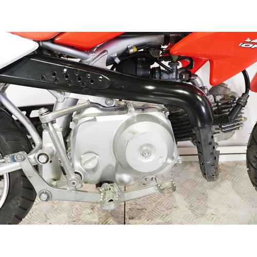 Honda CRF50F childs motocross bike. 2007. 50cc Frame No ...