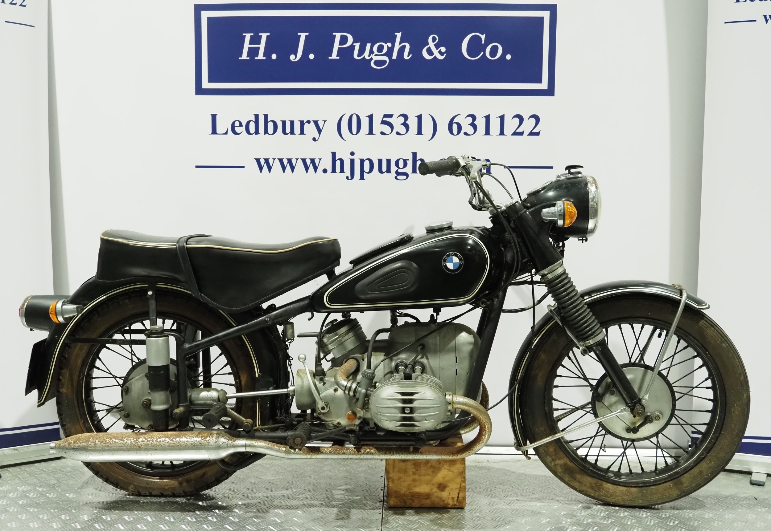 BMW R51/3 motorcycle. 1954. 500cc Frame No. 538500 Engine No. 530554 ...