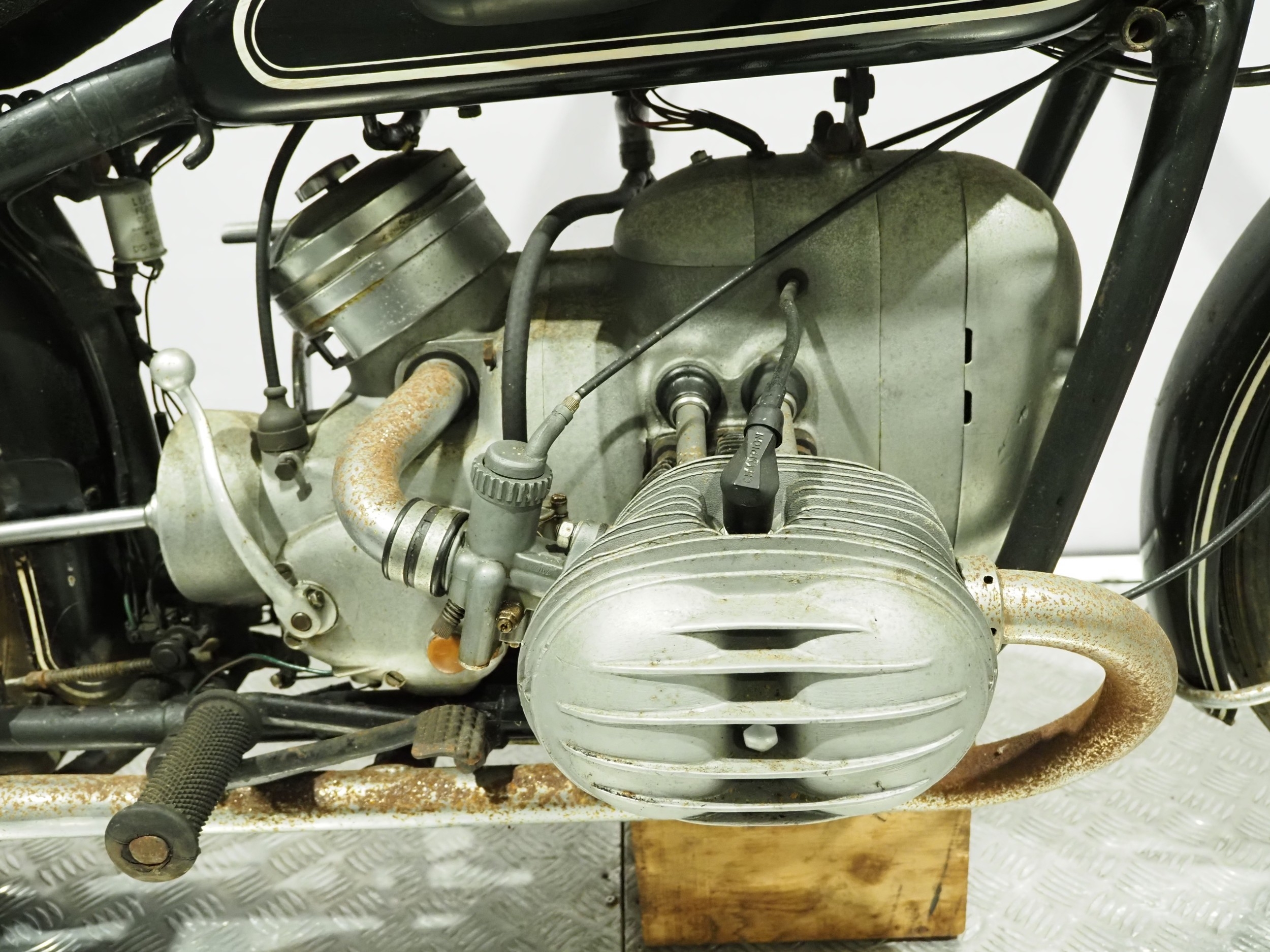 BMW R51/3 motorcycle. 1954. 500cc Frame No. 538500 Engine No. 530554 ...