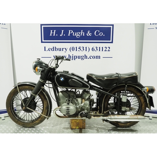 BMW R51/3 motorcycle. 1954. 500cc Frame No. 538500 Engine No. 530554 ...