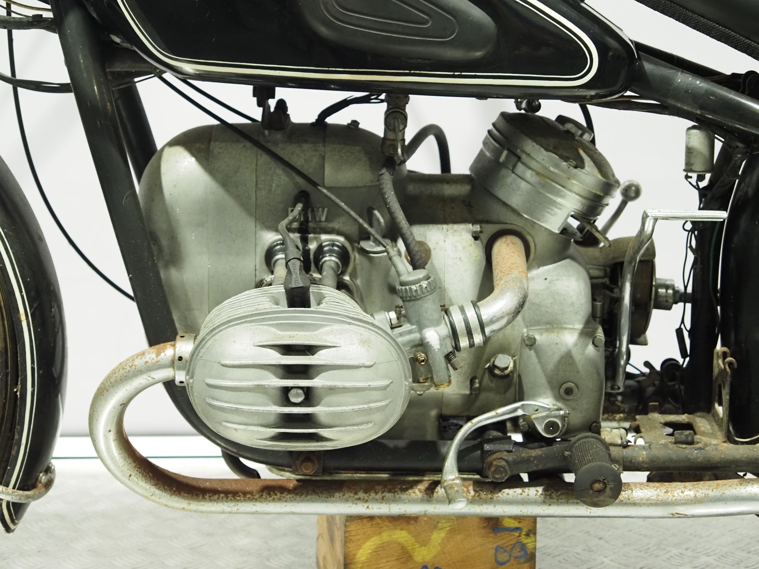 BMW R51/3 motorcycle. 1954. 500cc Frame No. 538500 Engine No. 530554 ...