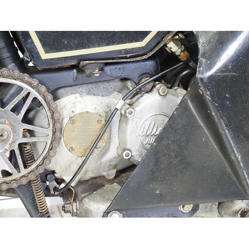 Raynal autocycle. 1950. 98cc Frame No. 7792 Engine No. XX8070 Engine ...
