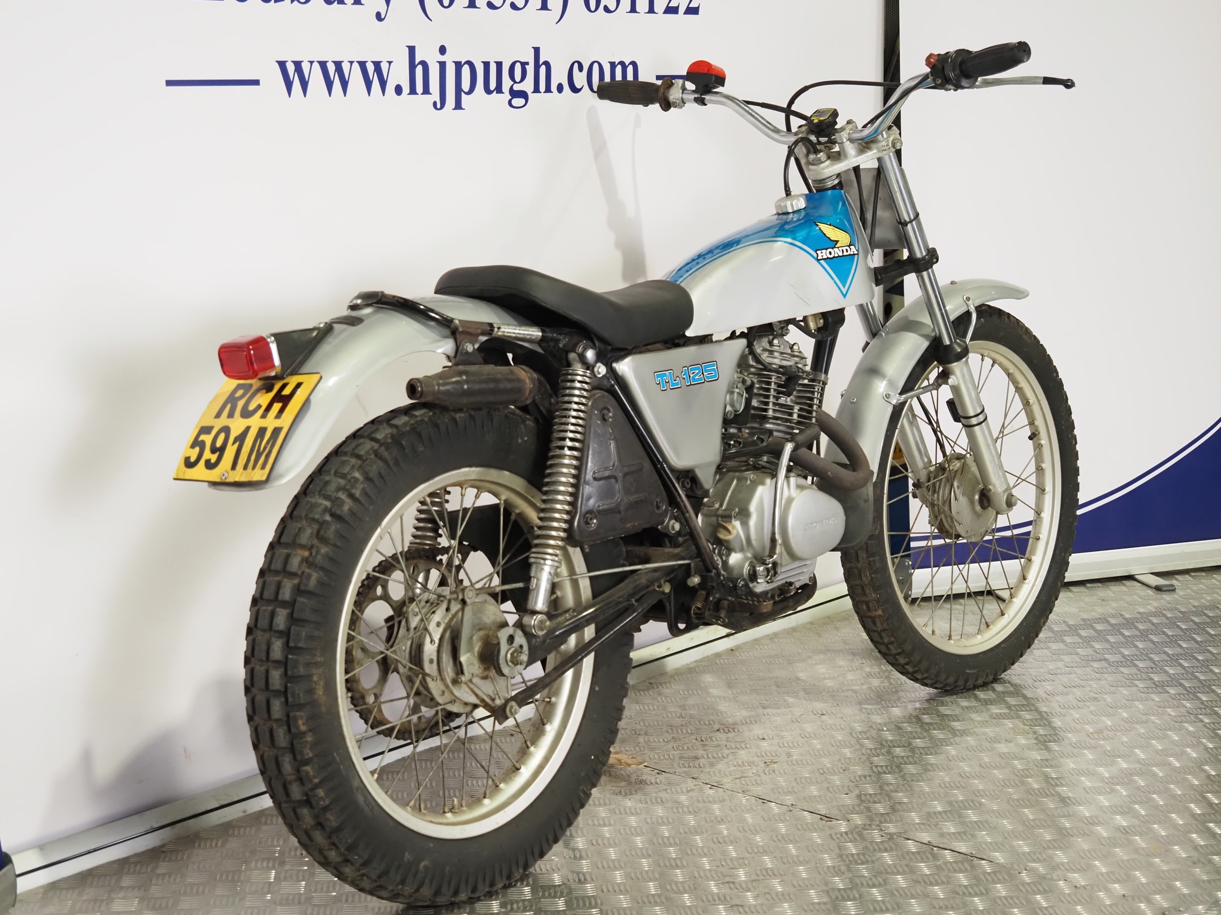 Honda TL125 trials bike. 1974. 125cc. Frame No. TL125-1101268 Engine No ...