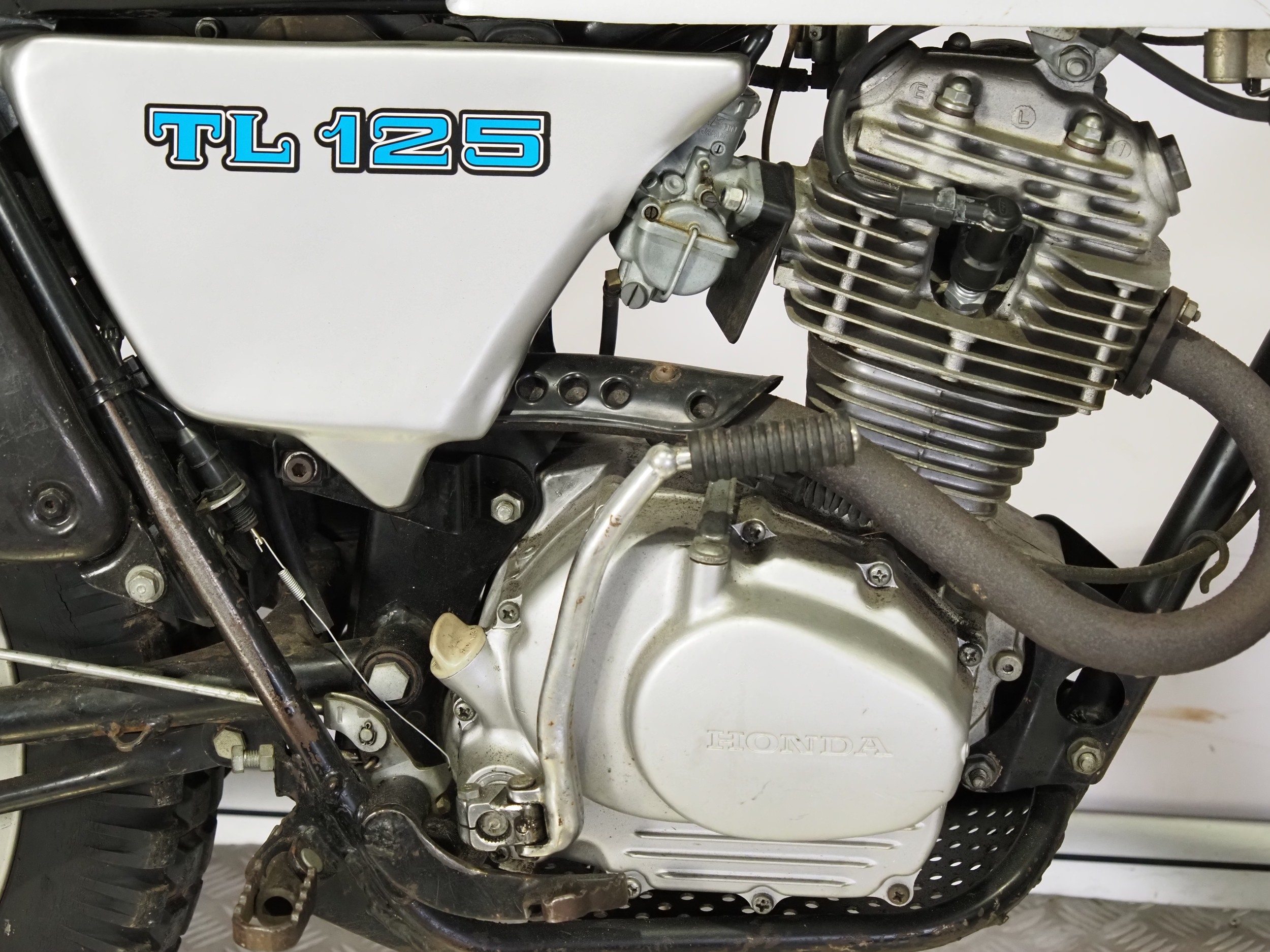 Honda TL125 trials bike. 1974. 125cc. Frame No. TL125-1101268 Engine No ...