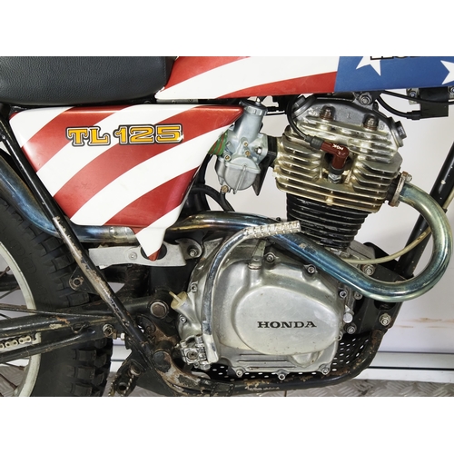 Honda TL125 trials bike. 1976. 125cc. Frame No. TL125-1211026 (V5 ...