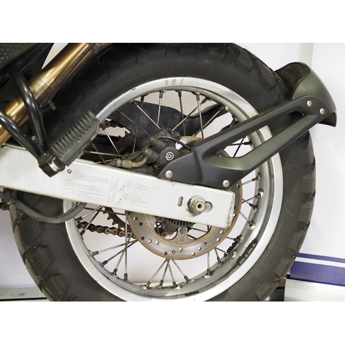 BMW F650 GS motorcycle. 2000. 650cc Frame No. WB10172A6YZE31767 Runs ...