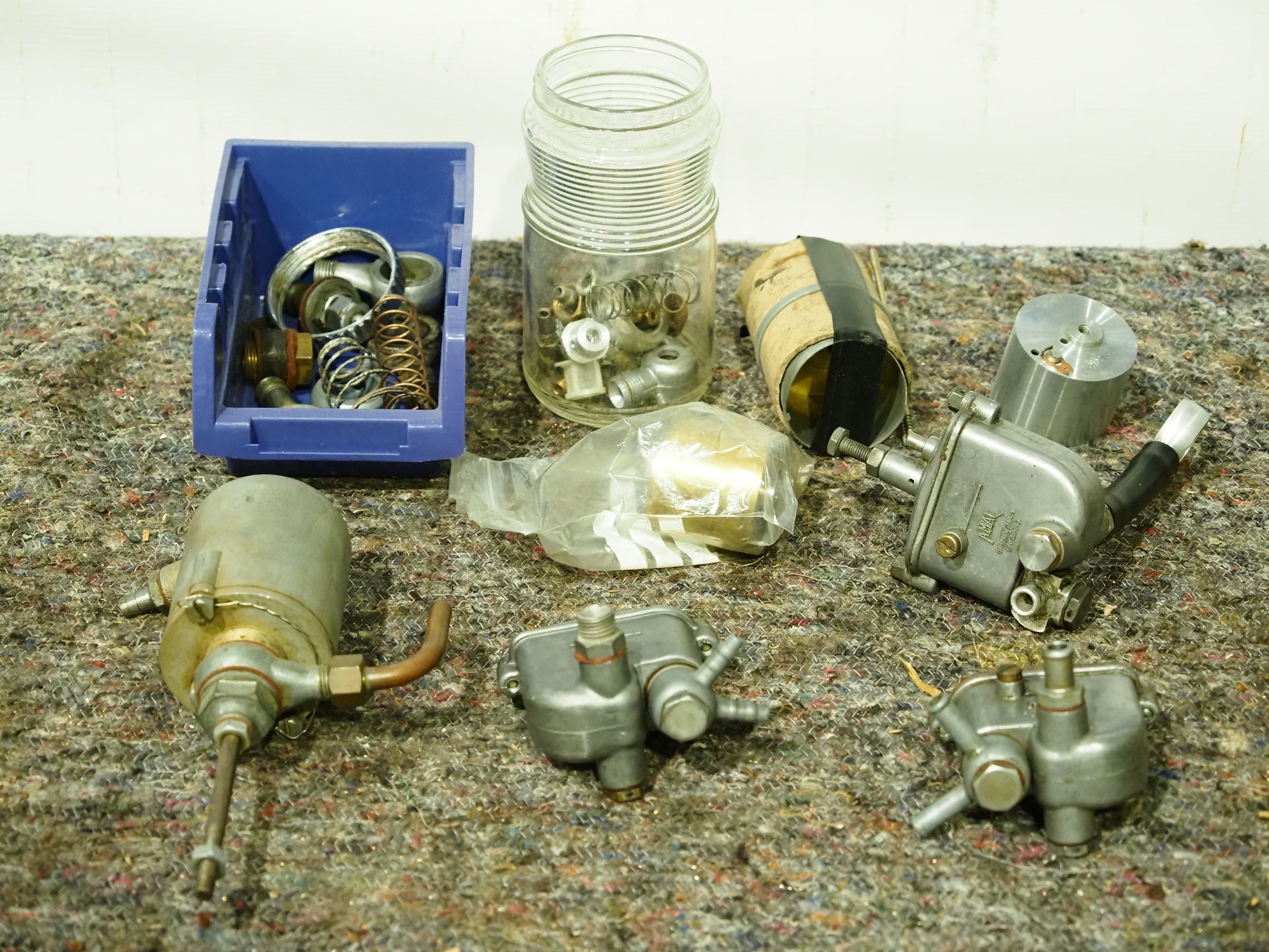 AMAL GP carburettor float bowls and spares
