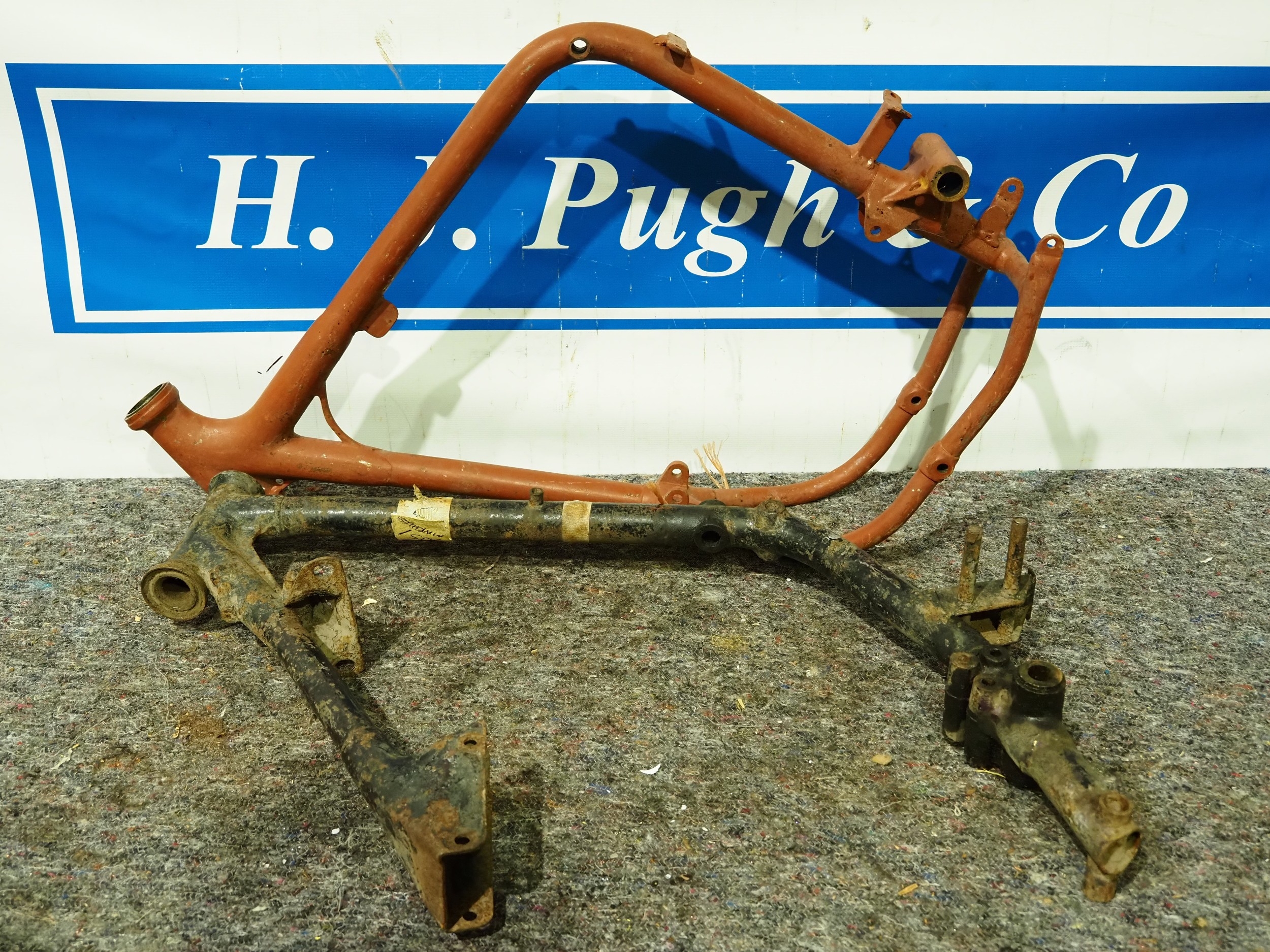 AJS/Matchless frame and 1 other
