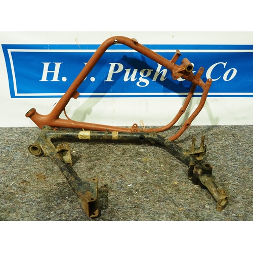 AJS/Matchless frame and 1 other