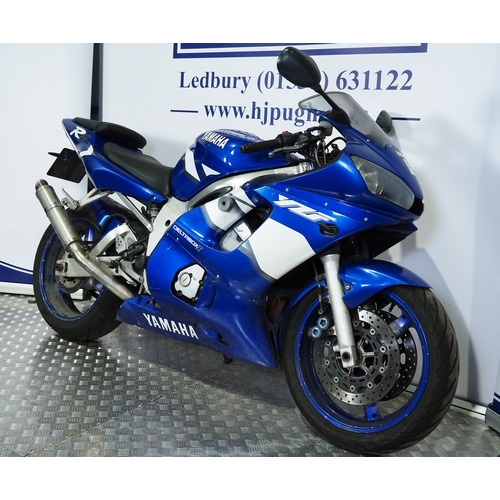 Yamaha R6 motorcycle. 2001. 599cc Vendor states that the bike was last ...