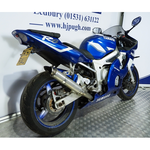 Yamaha R6 motorcycle. 2001. 599cc Vendor states that the bike was last ...