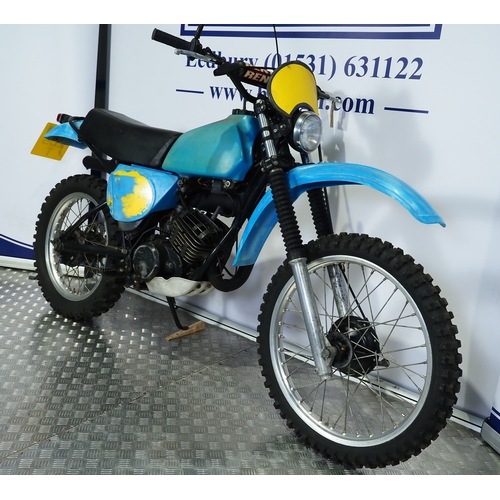 Yamaha IT175 enduro motorcycle. 1979. 171cc Frame No. 2W6-008925 Engine ...