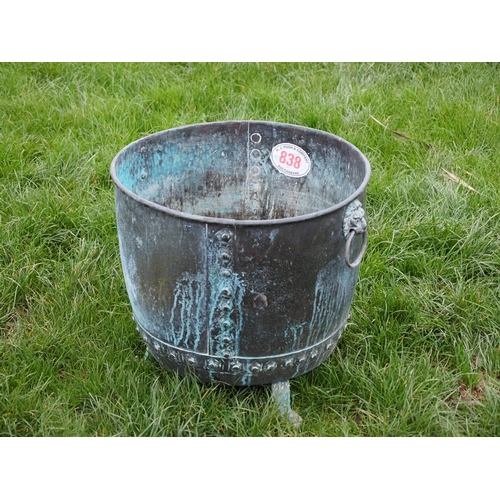 Copper caldron