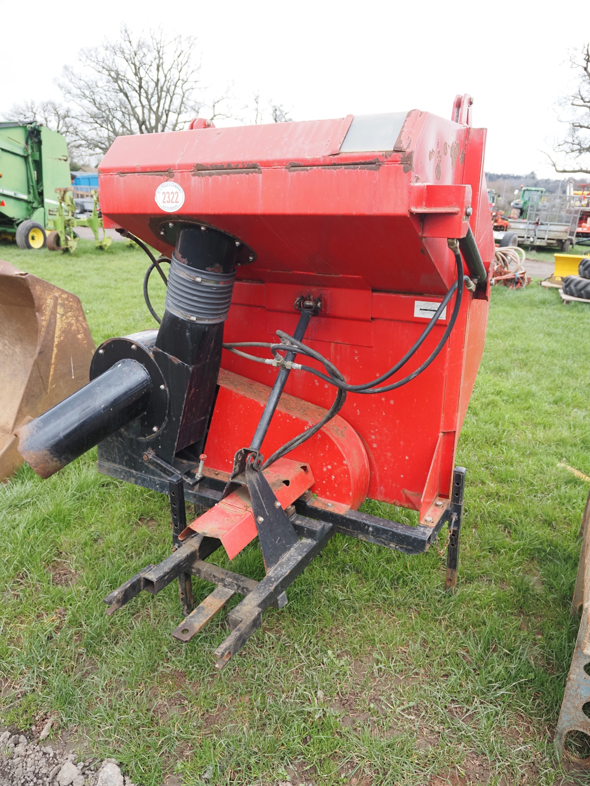 PTO paddock cleaner