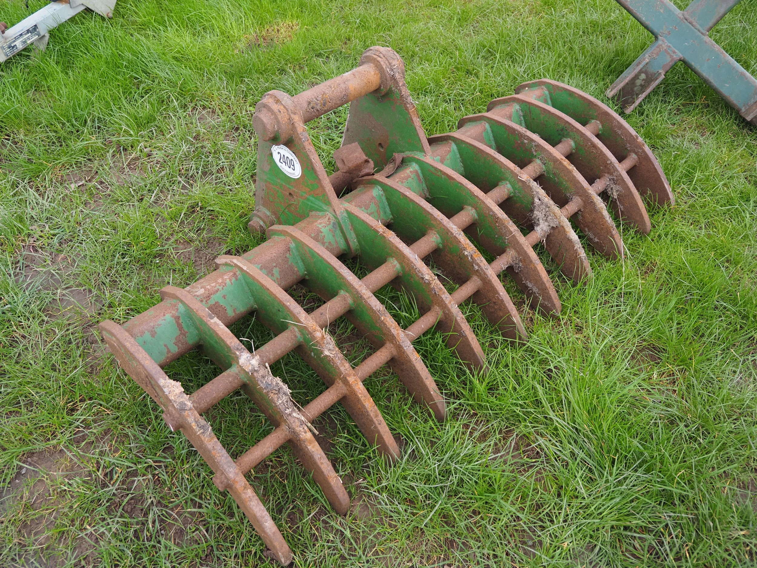 Stone rake 65mm pins