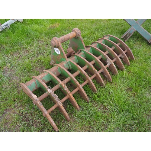 Stone rake 65mm pins