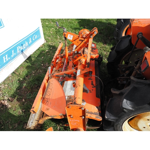 2013 - Hinimoto 4WD compact tractor with Hinimoto RS1421 tiller