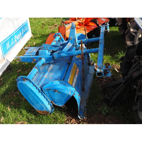 2015 - Iseki TU140F 4WD compact tractor with Iseki RA1200 tiller