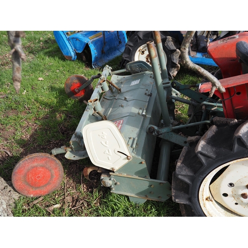 2016 - Yanmar YM1610D 4WD compact tractor with Yanmar RS1303 tiller