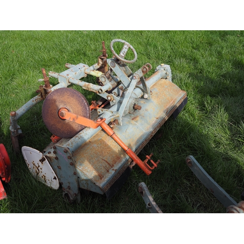 2031 - Yanmar YM1700 compact tractor with tiller