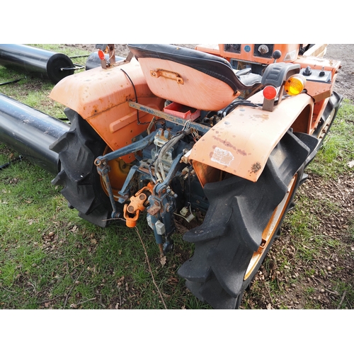 2051 - Kubota B1502DT 4WD compact tractor. Key in office