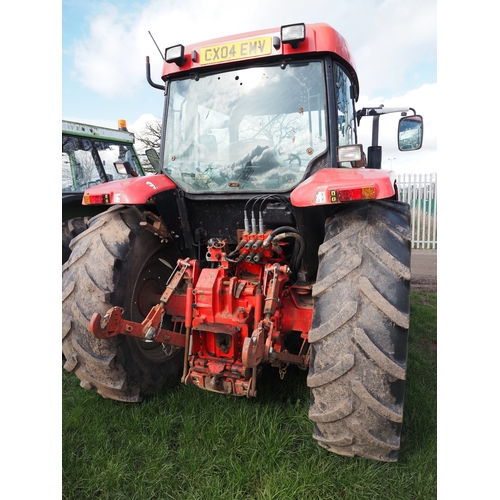 2063 - McCormick MC115 4WD tractor with Quicke Q770 loader . Reg. CX04 EMV. V5 and key in office