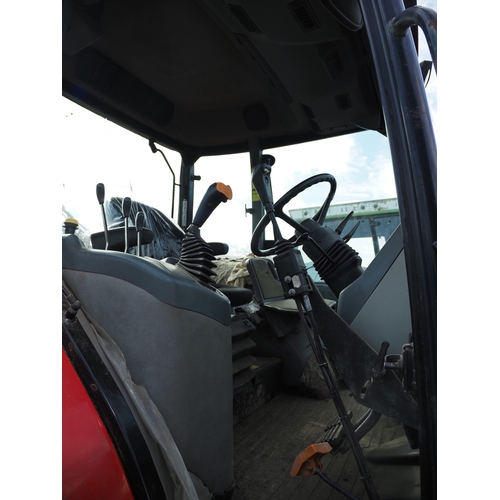 2063 - McCormick MC115 4WD tractor with Quicke Q770 loader . Reg. CX04 EMV. V5 and key in office