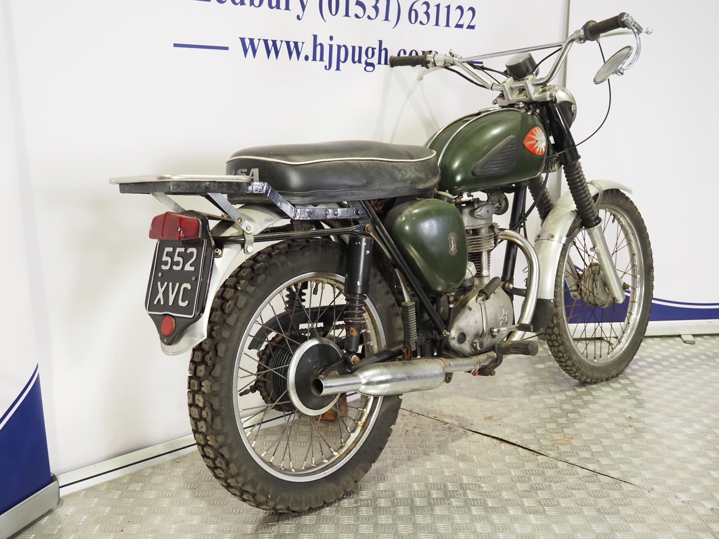 BSA C15 motorcycle. 1960. 250cc Frame No. C15 21850 Engine No. C15T647 ...
