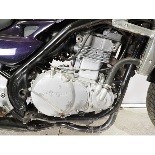 Kawasaki ER-5 motorcycle. 2001. 498cc Frame No. JKAER500ACA052302 ...