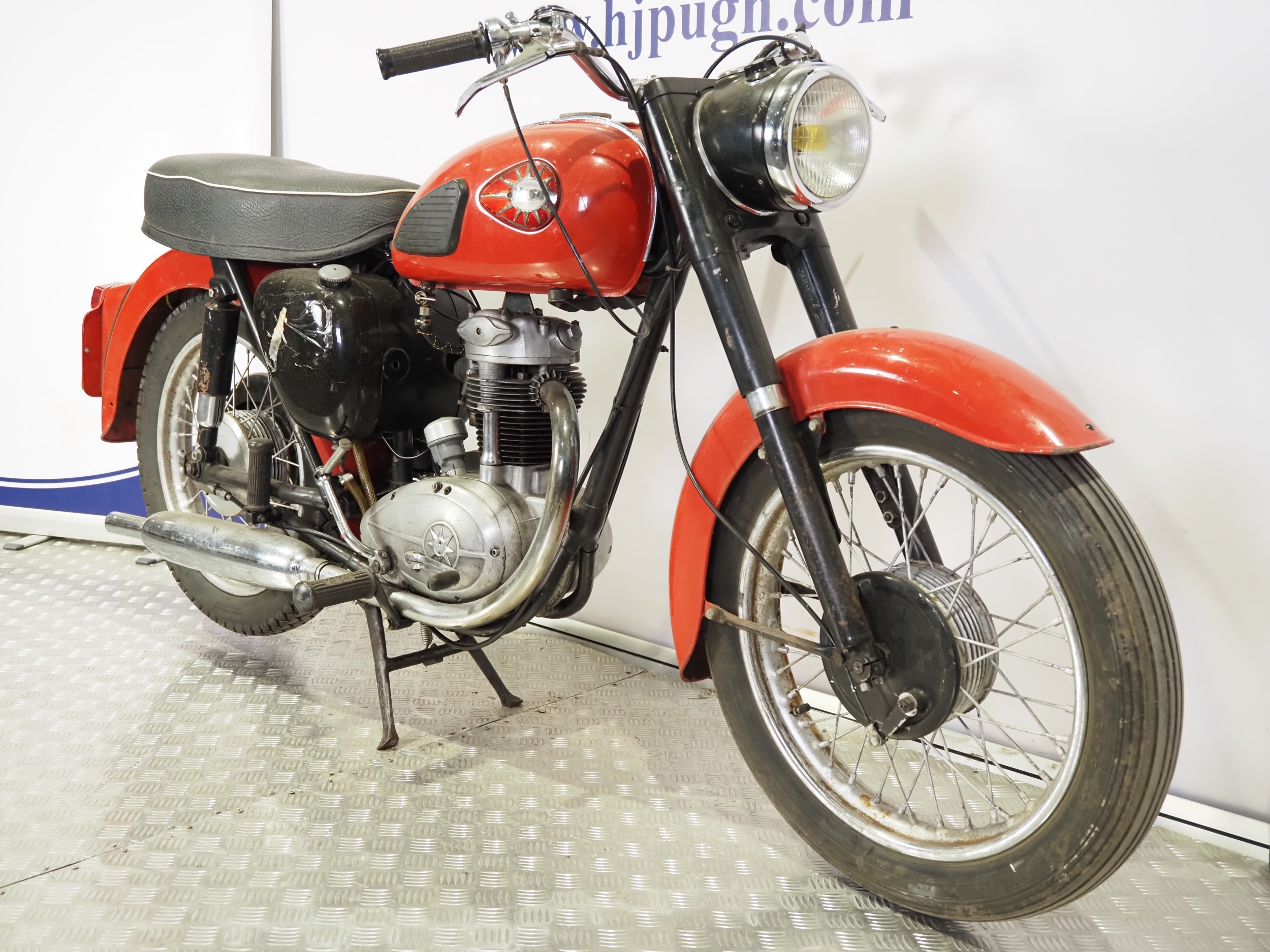 BSA C15 motorcycle. 1960. 247cc Frame No. C15 20041 Engine No. C15 ...