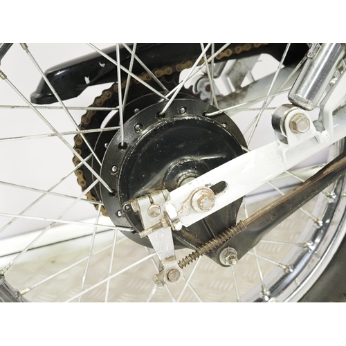 1116 - Honda MT50 motorcycle. 1983. 49cc
Frame No. AD01-5038128
Engine No. AD01E-5020923
Runs and rides, la... 