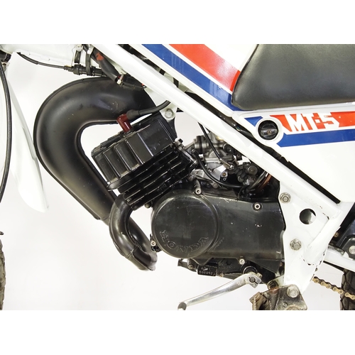 1116 - Honda MT50 motorcycle. 1983. 49cc
Frame No. AD01-5038128
Engine No. AD01E-5020923
Runs and rides, la... 