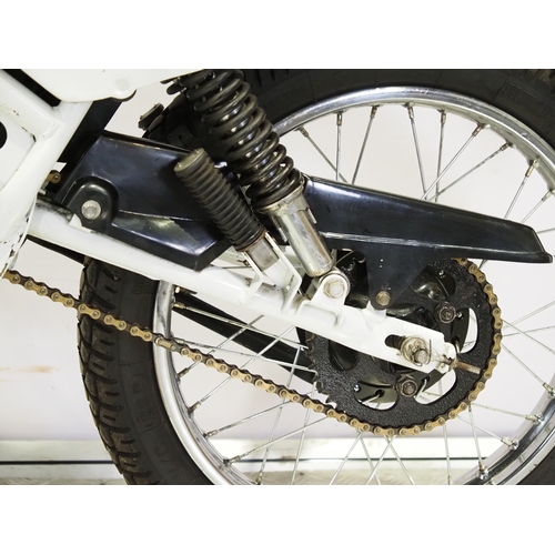 1116 - Honda MT50 motorcycle. 1983. 49cc
Frame No. AD01-5038128
Engine No. AD01E-5020923
Runs and rides, la... 