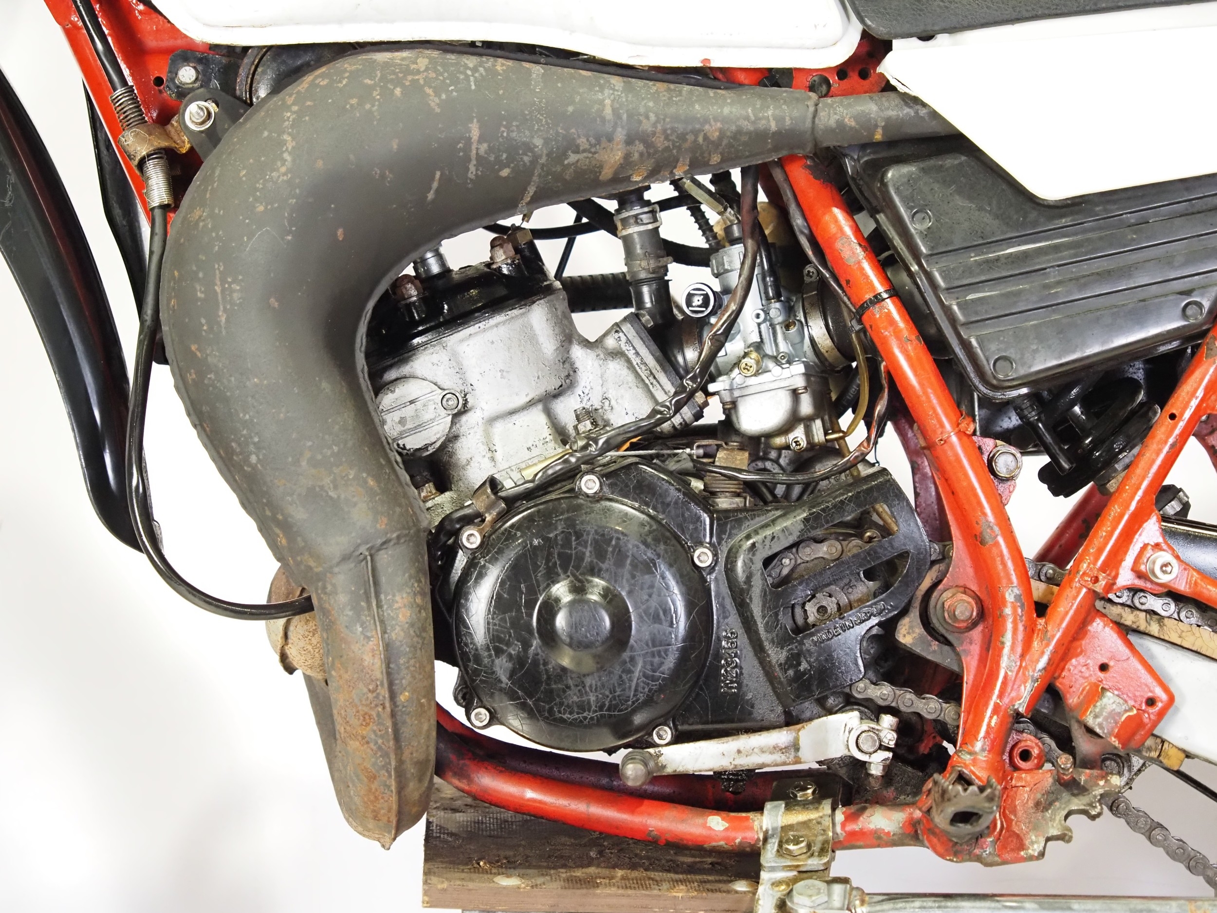 Yamaha DT125 motorcycle. 1987. 123cc Frame No. 35A021572 Engine No ...