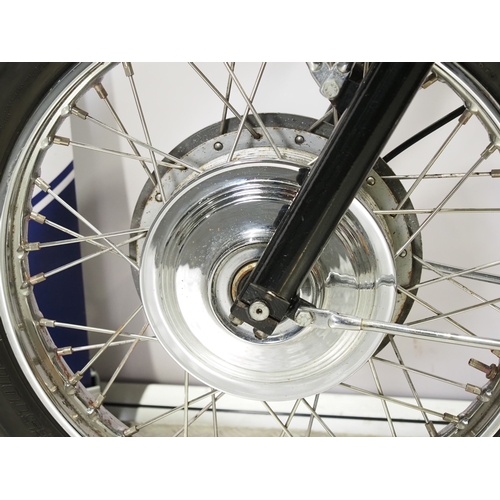 Triumph Daytona motorcycle. 1973. 500cc Frame No. T100R DH31196 Engine ...