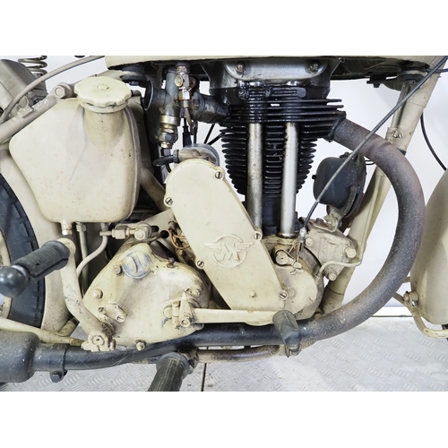 Matchless G3L 350 motorcycle. 1941. 350cc Frame No. 20899 Engine No ...