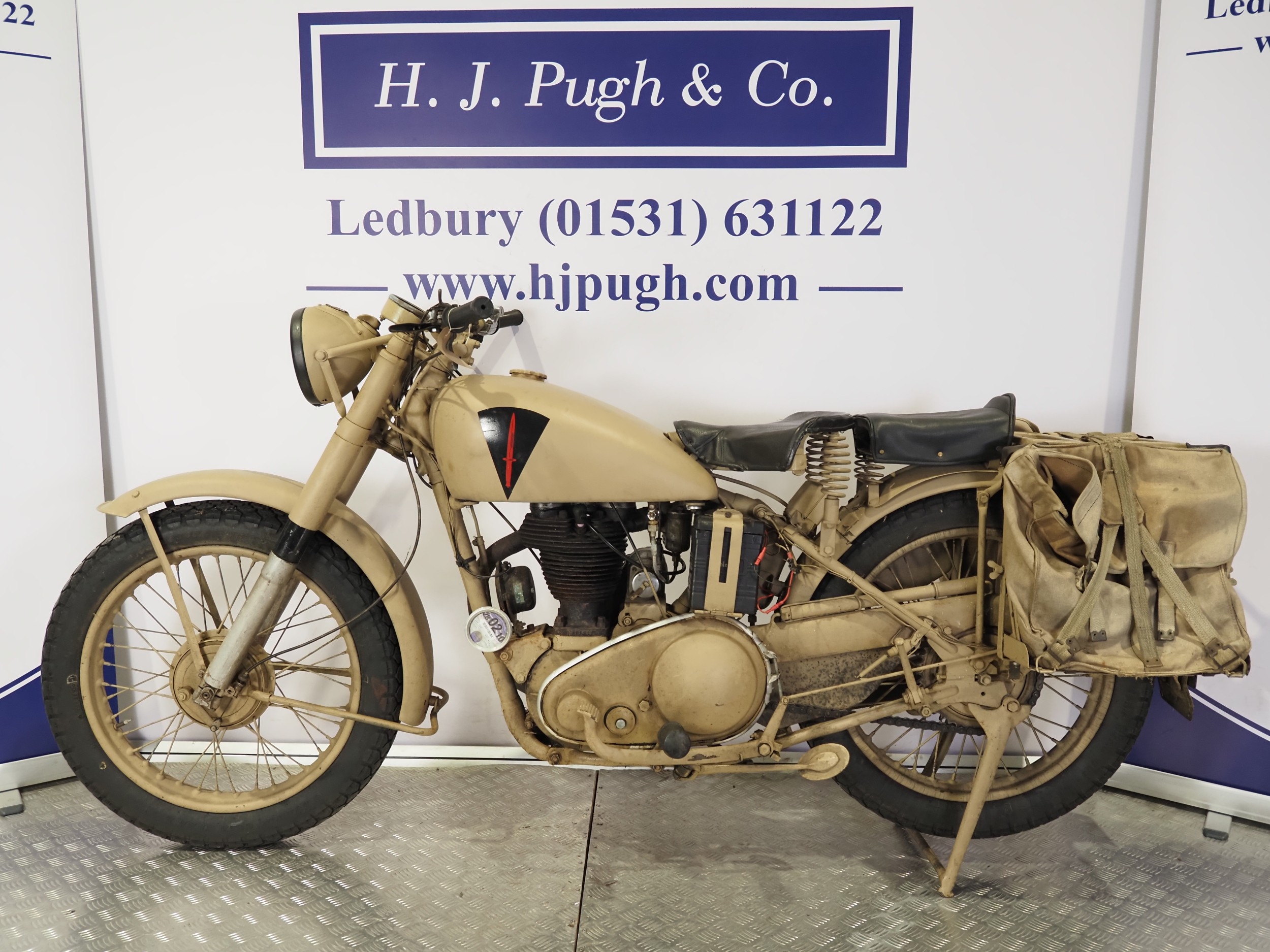 Matchless G3L 350 motorcycle. 1941. 350cc Frame No. 20899 Engine No ...