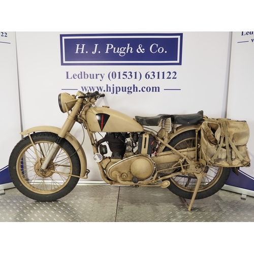 Matchless G3L 350 motorcycle. 1941. 350cc Frame No. 20899 Engine No ...