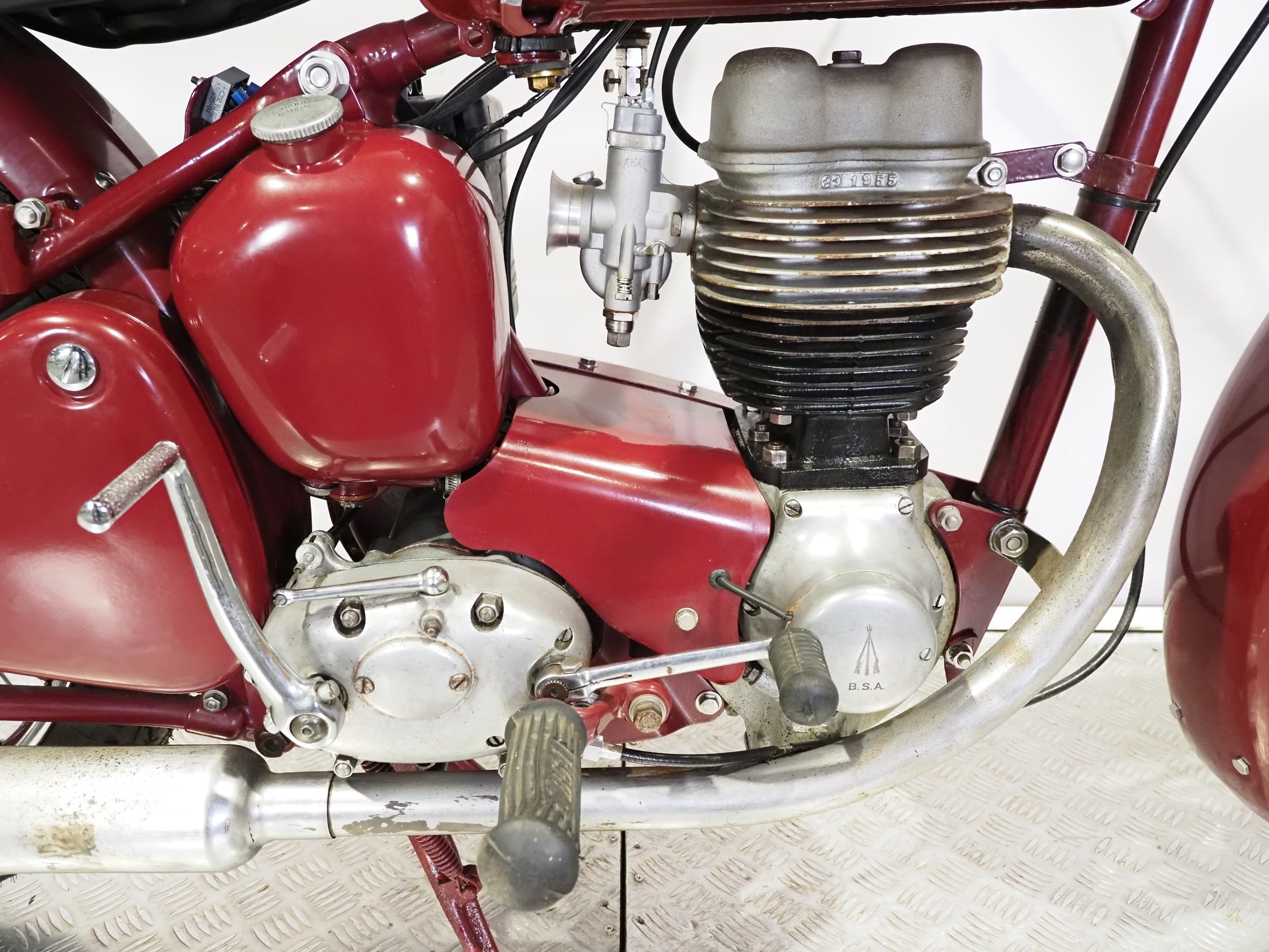 BSA C11G motorcycle. 1954. 250cc Frame No. BC11 545024 Engine No. BC11G ...