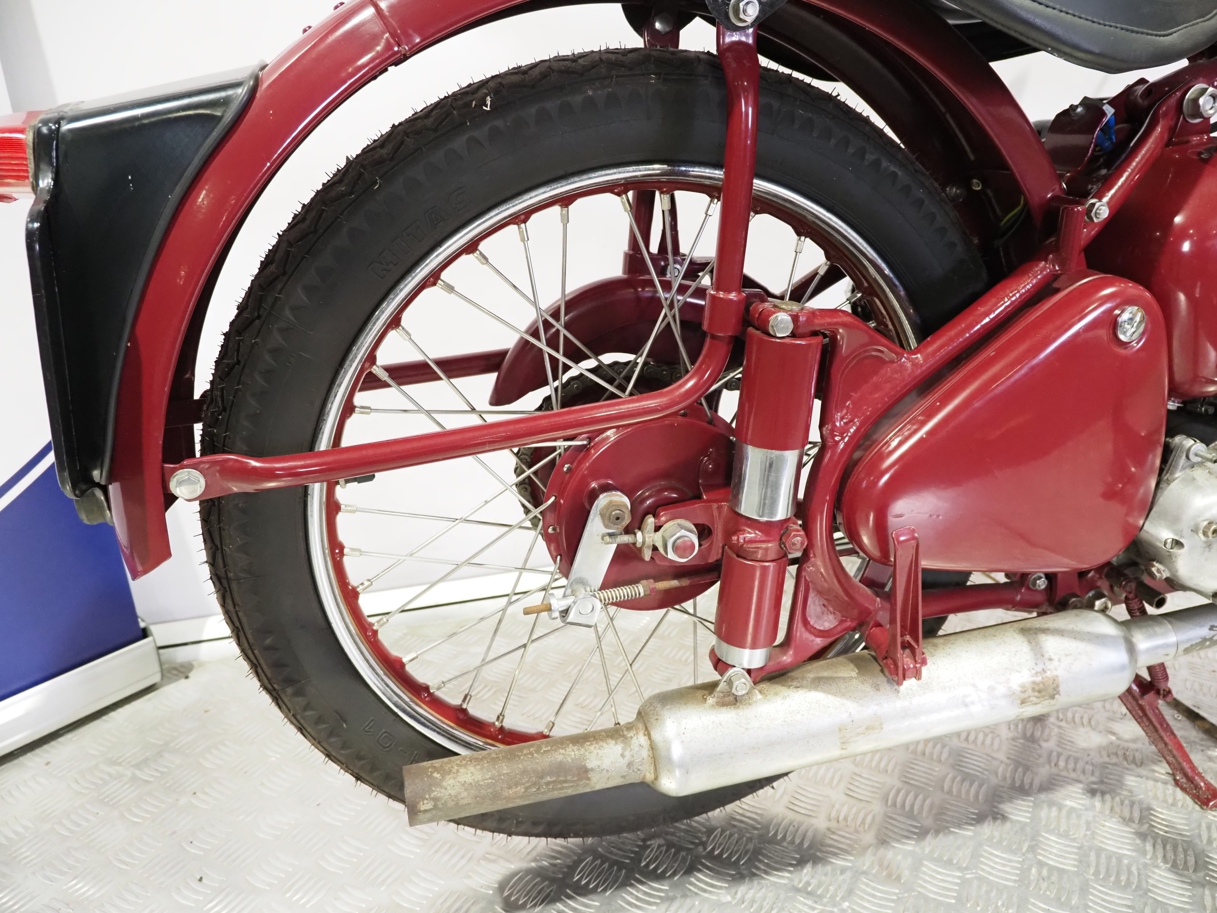 BSA C11G motorcycle. 1954. 250cc Frame No. BC11 545024 Engine No. BC11G ...