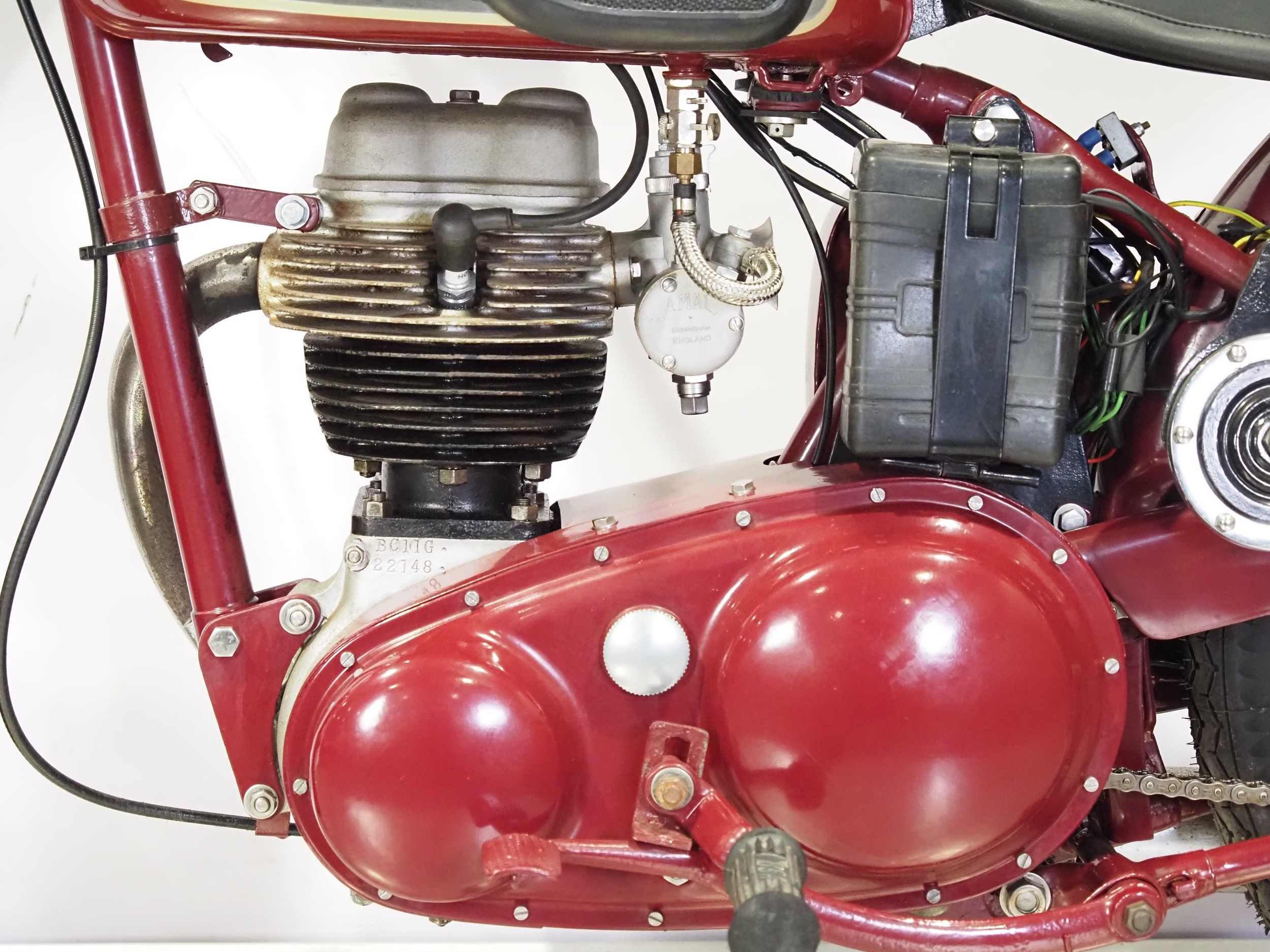 BSA C11G motorcycle. 1954. 250cc Frame No. BC11 545024 Engine No. BC11G ...