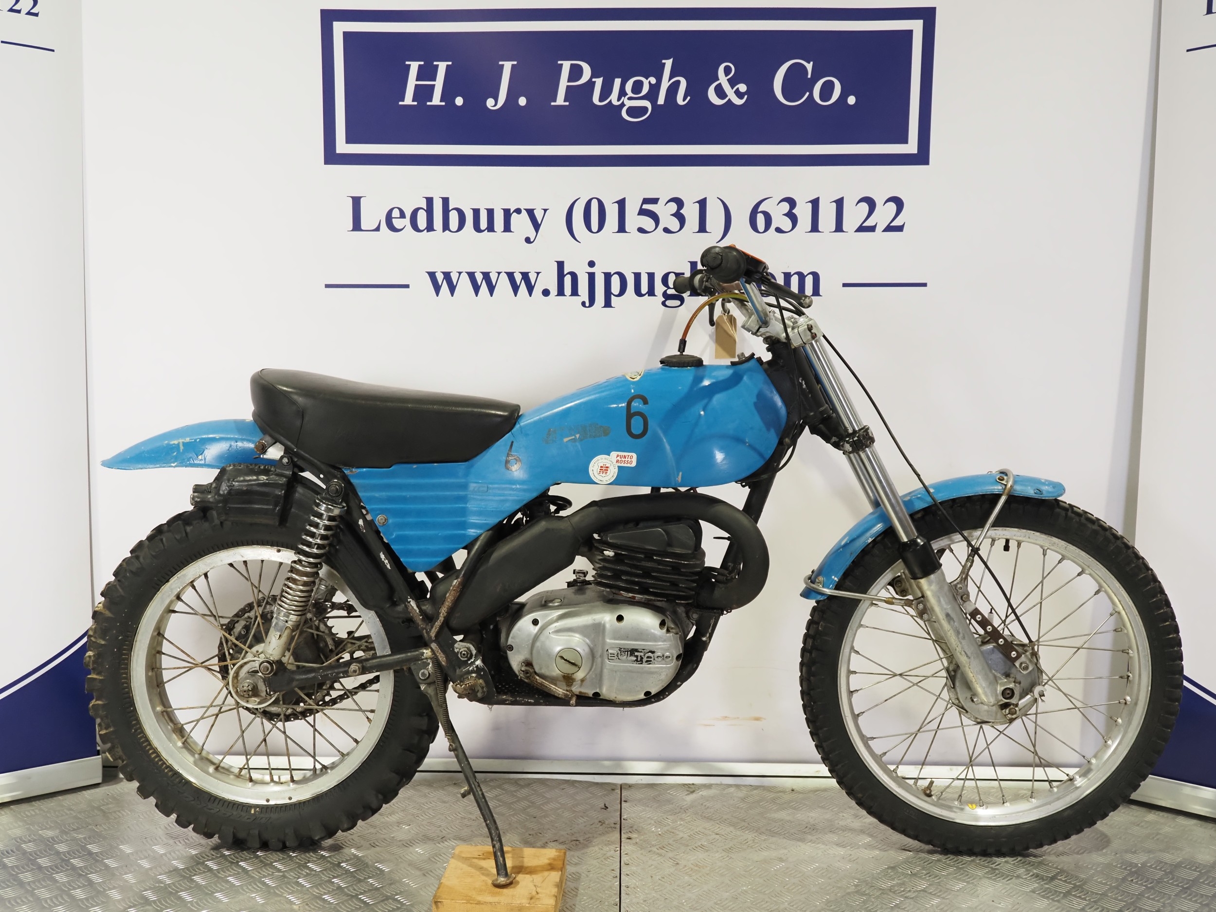 Bultaco Alpina motorcycle. 1974. 250cc Frame No. JB/12500652 Engine No ...
