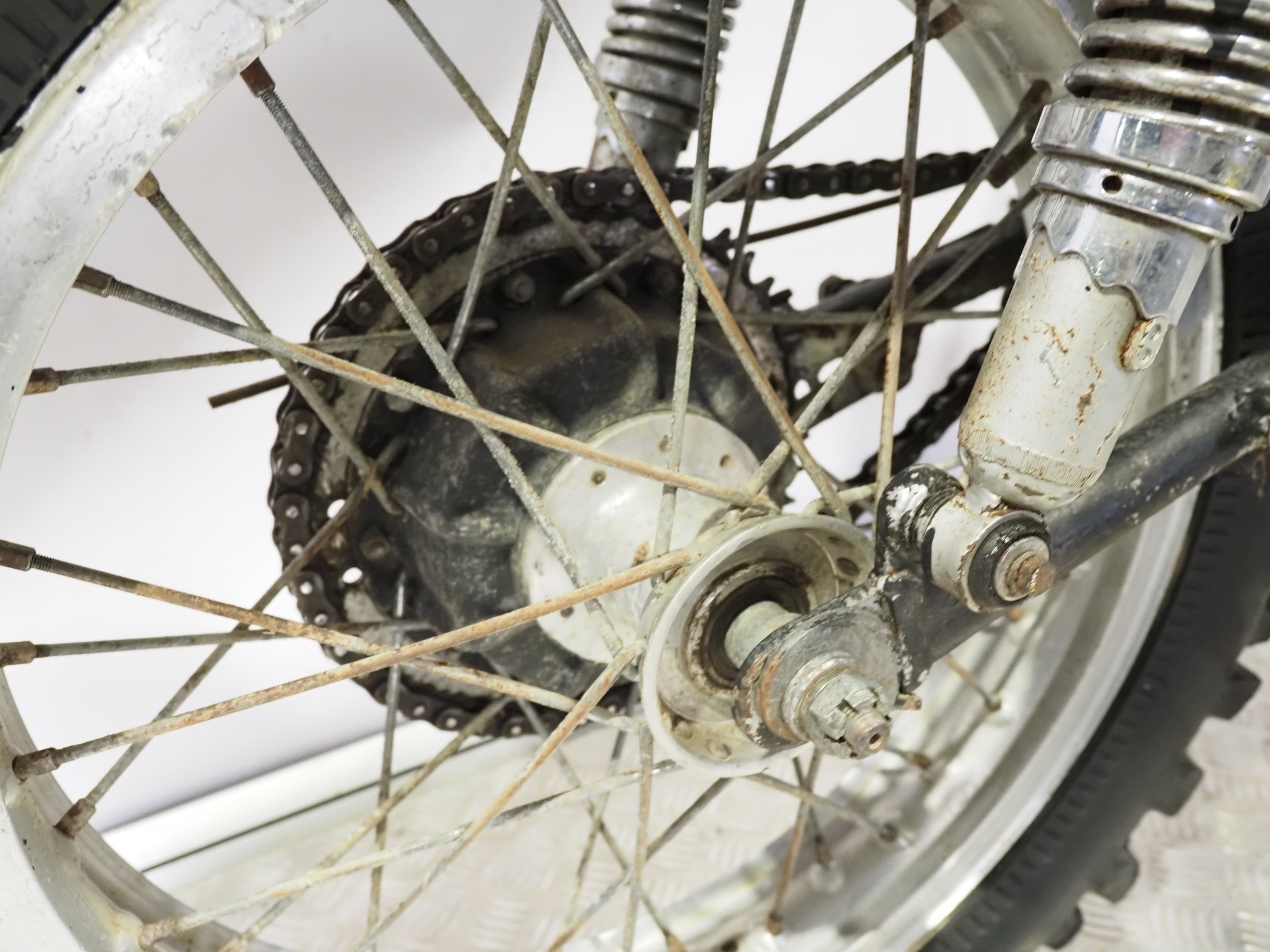 Bultaco Alpina motorcycle. 1974. 250cc Frame No. JB/12500652 Engine No ...