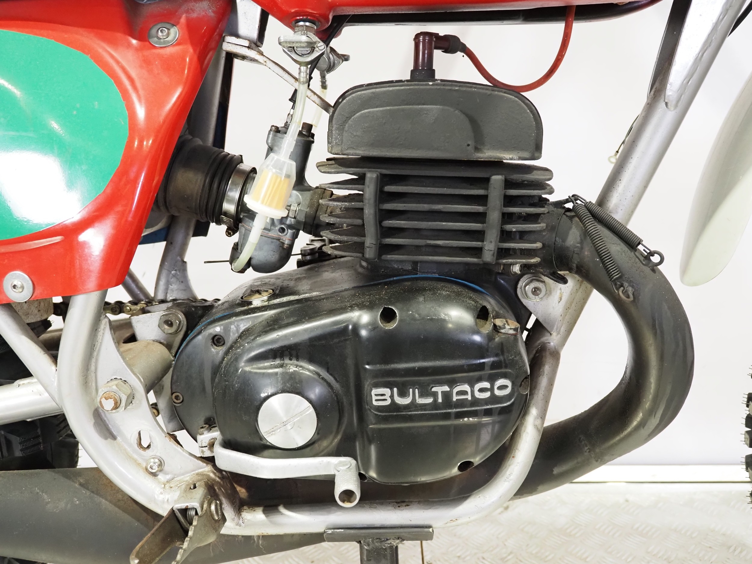 Bultaco Pursang Mk5 motorcycle. 1972 Frame No. VB10001350 Engine No ...