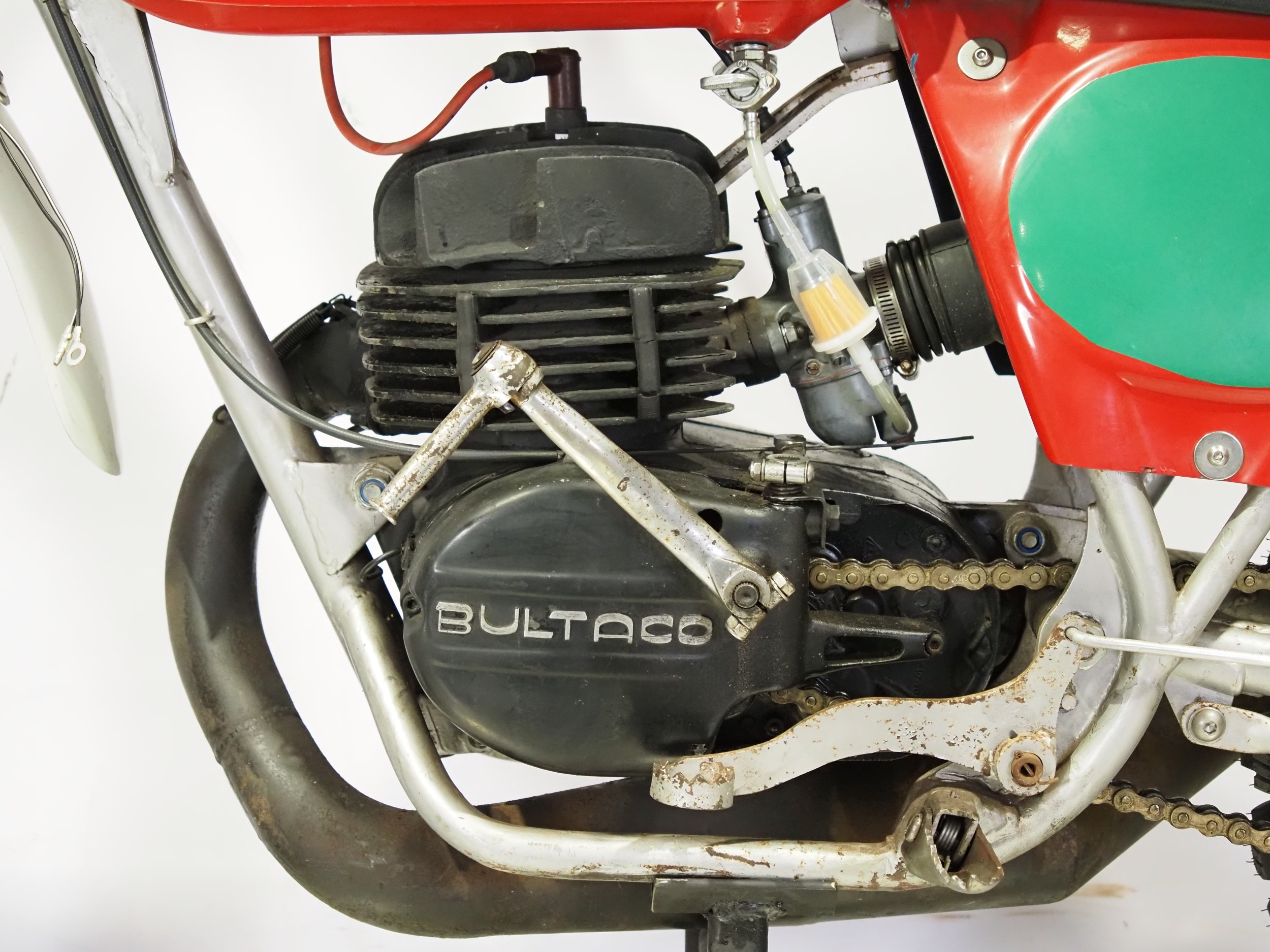 Bultaco Pursang Mk5 motorcycle. 1972 Frame No. VB10001350 Engine No ...