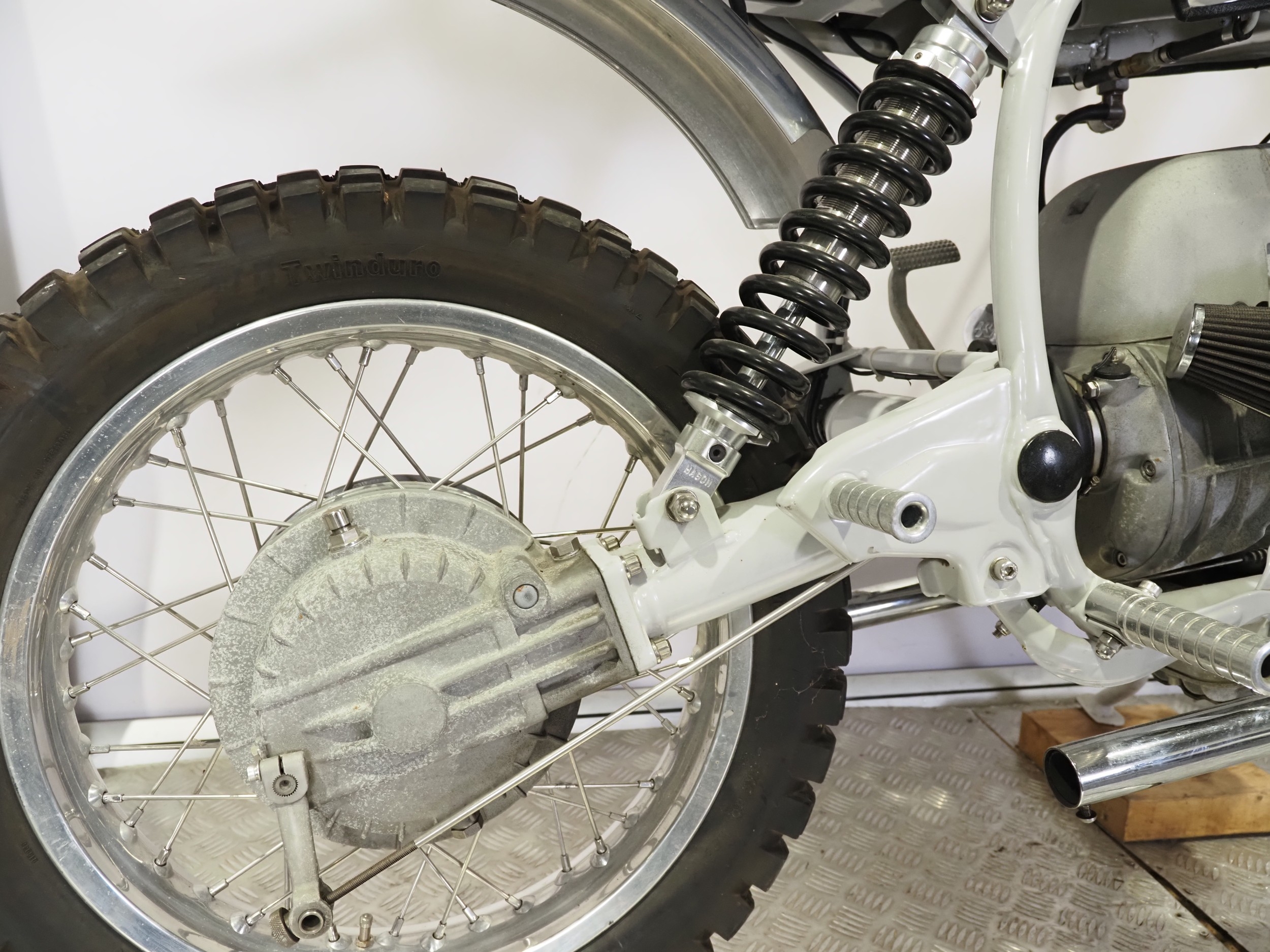 BMW GS custom/R80 scrambler motorcycle. 1987. 800cc Frame No ...