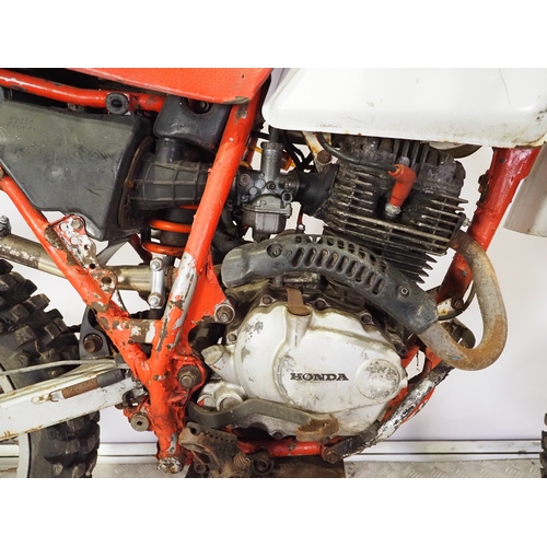 Honda 125R motocross project. 125cc Ideal for spares or repairs. No ...