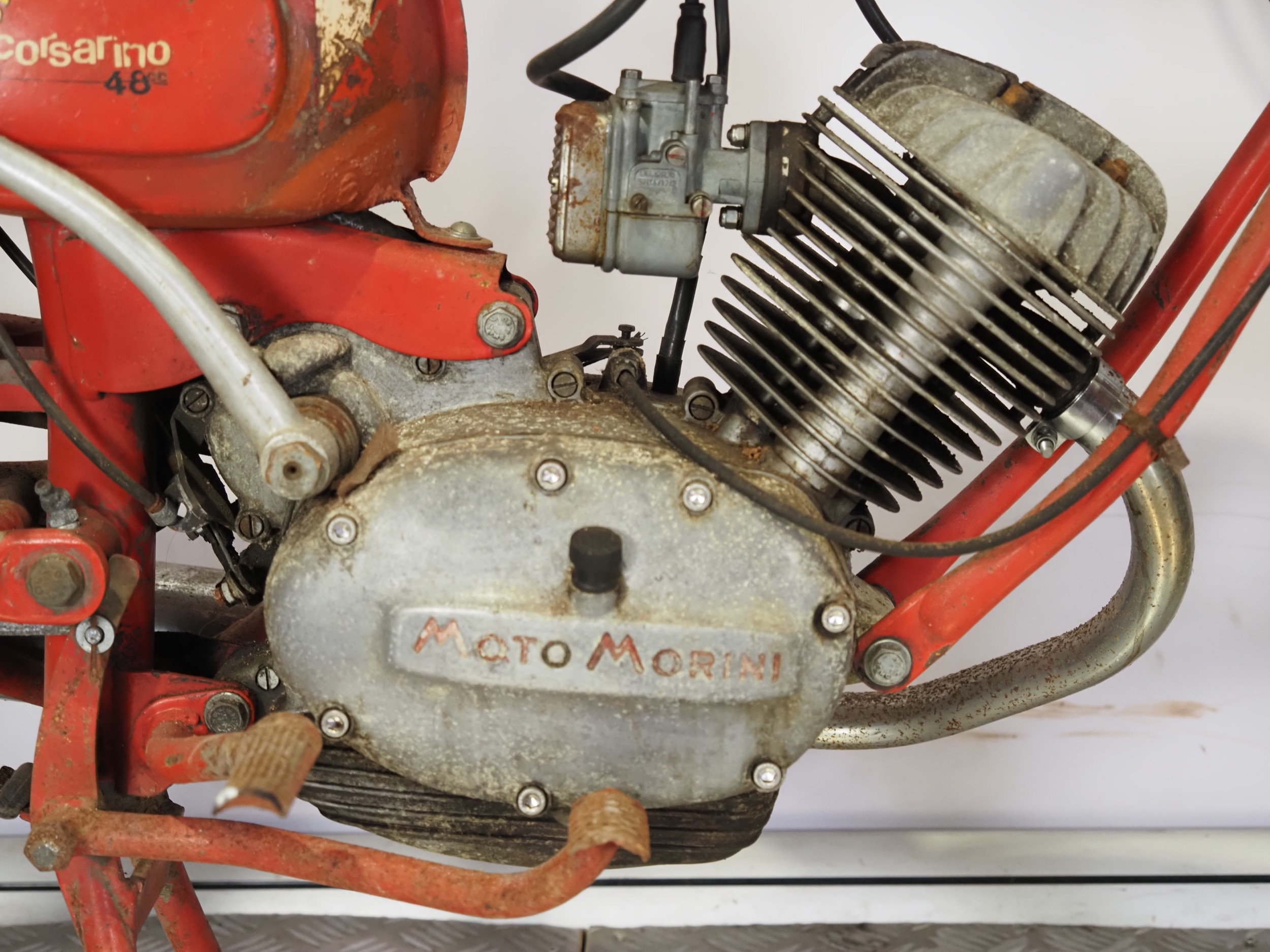 Moto Morini Corsarino motorcycle project. 48cc Fame No. ZT21246 Engine ...