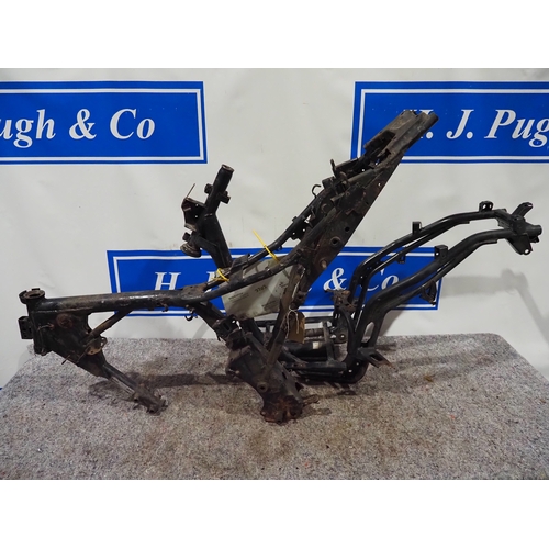 Honda CBF125 M-9 frame, Reg. PX59 YKV. No V5 but reg is live. Aprilia ...