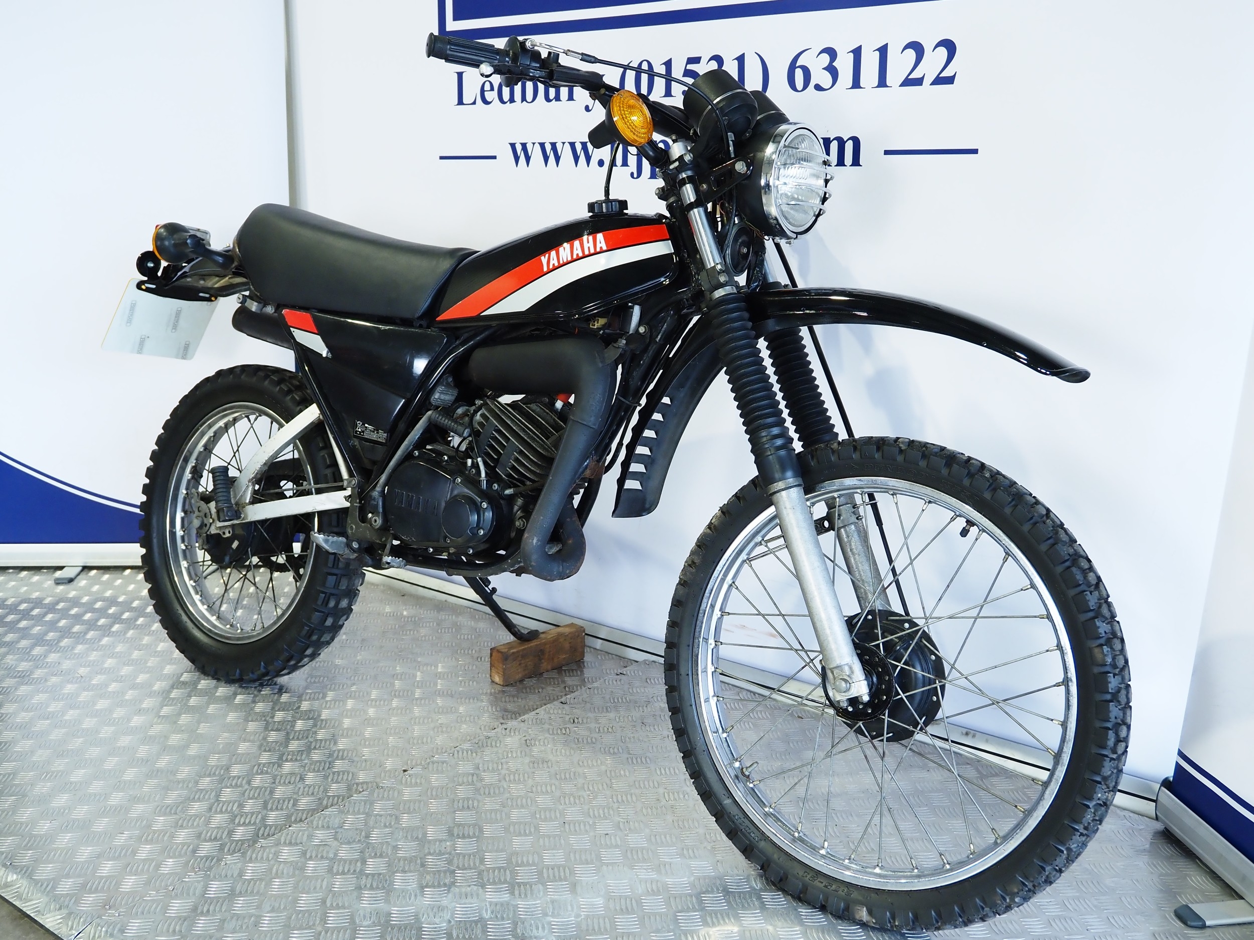 Yamaha DT125 MX motorcycle. 1979. 125cc Frame No. 2A8-064324 Engine No ...